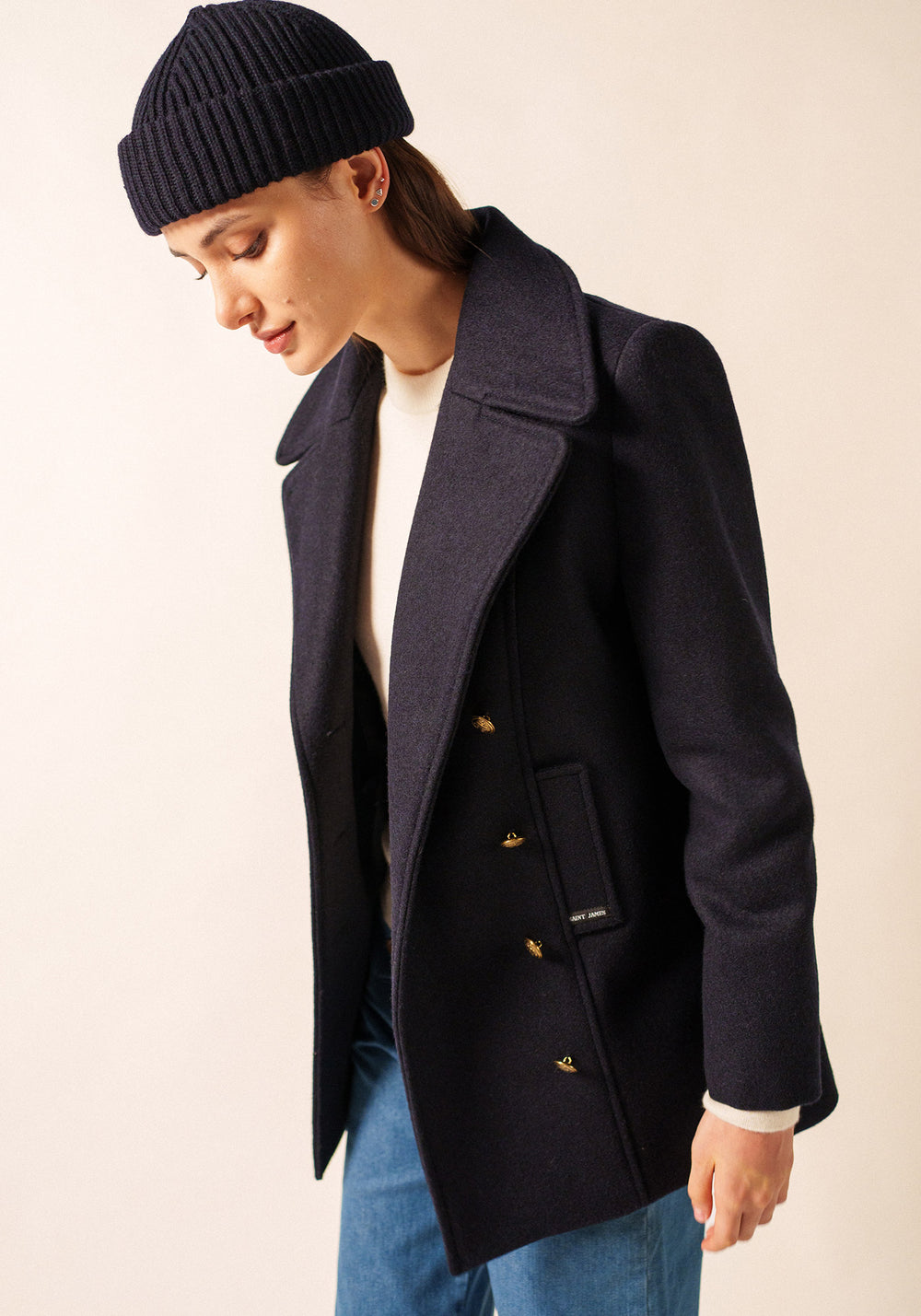 Gorro Miki Maille (AZUL MARINO)