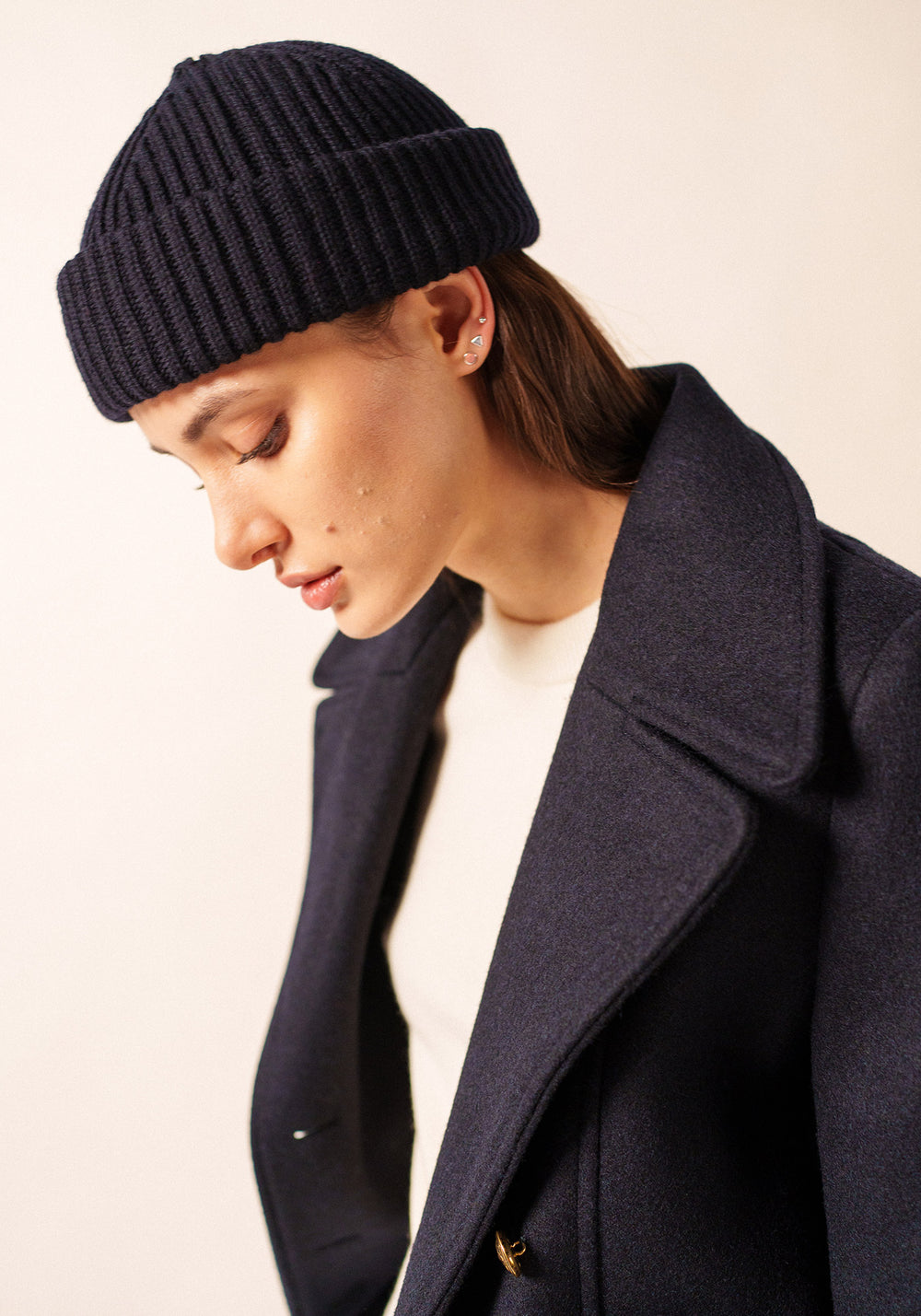 Gorro Miki Maille (AZUL MARINO)