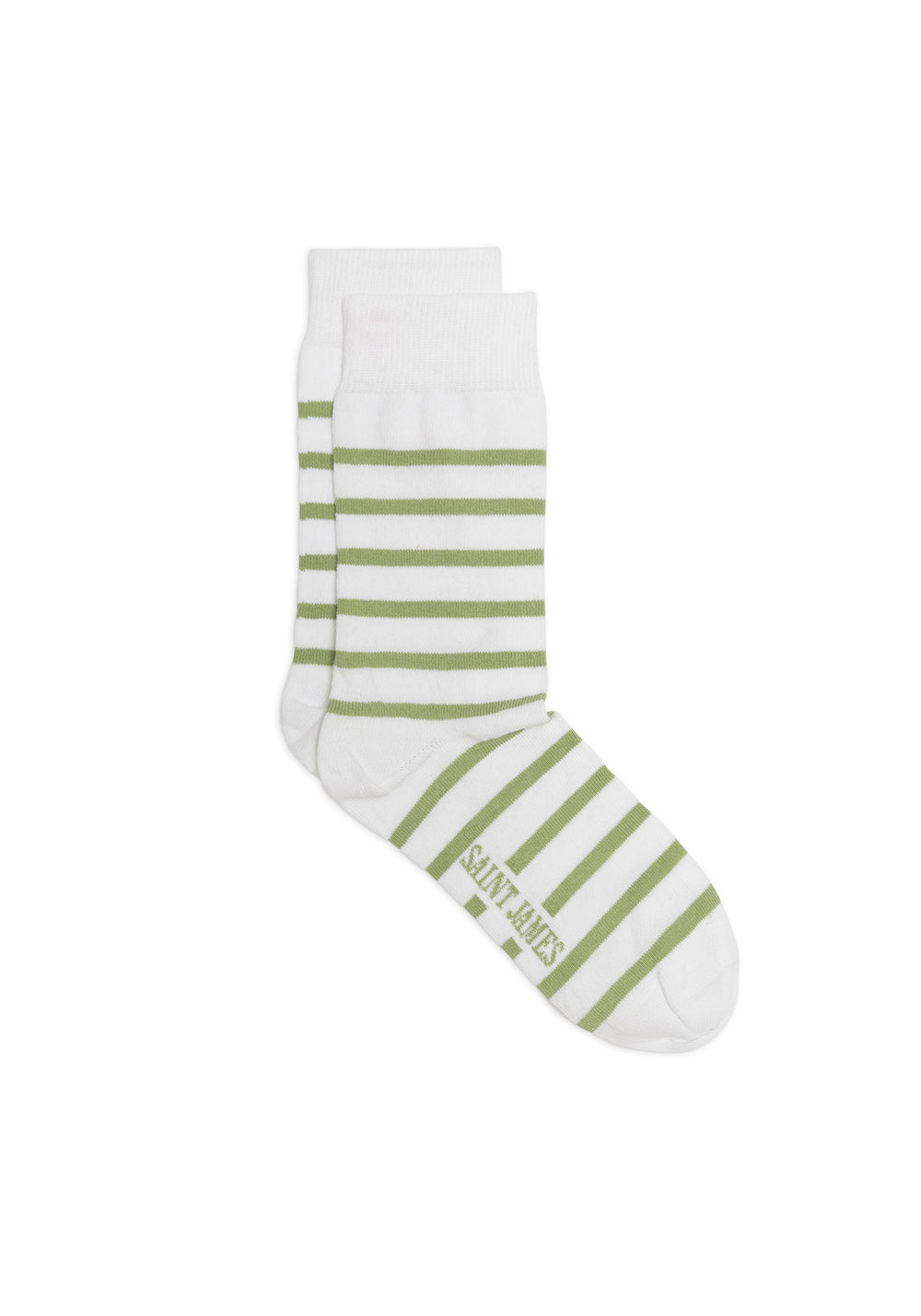 Calcetines a rayas (BLANCO/ACEITE)