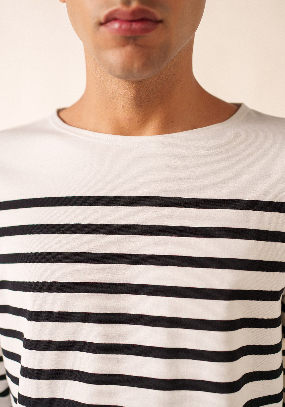 Camisa marinera (NEIGE/NOIR)