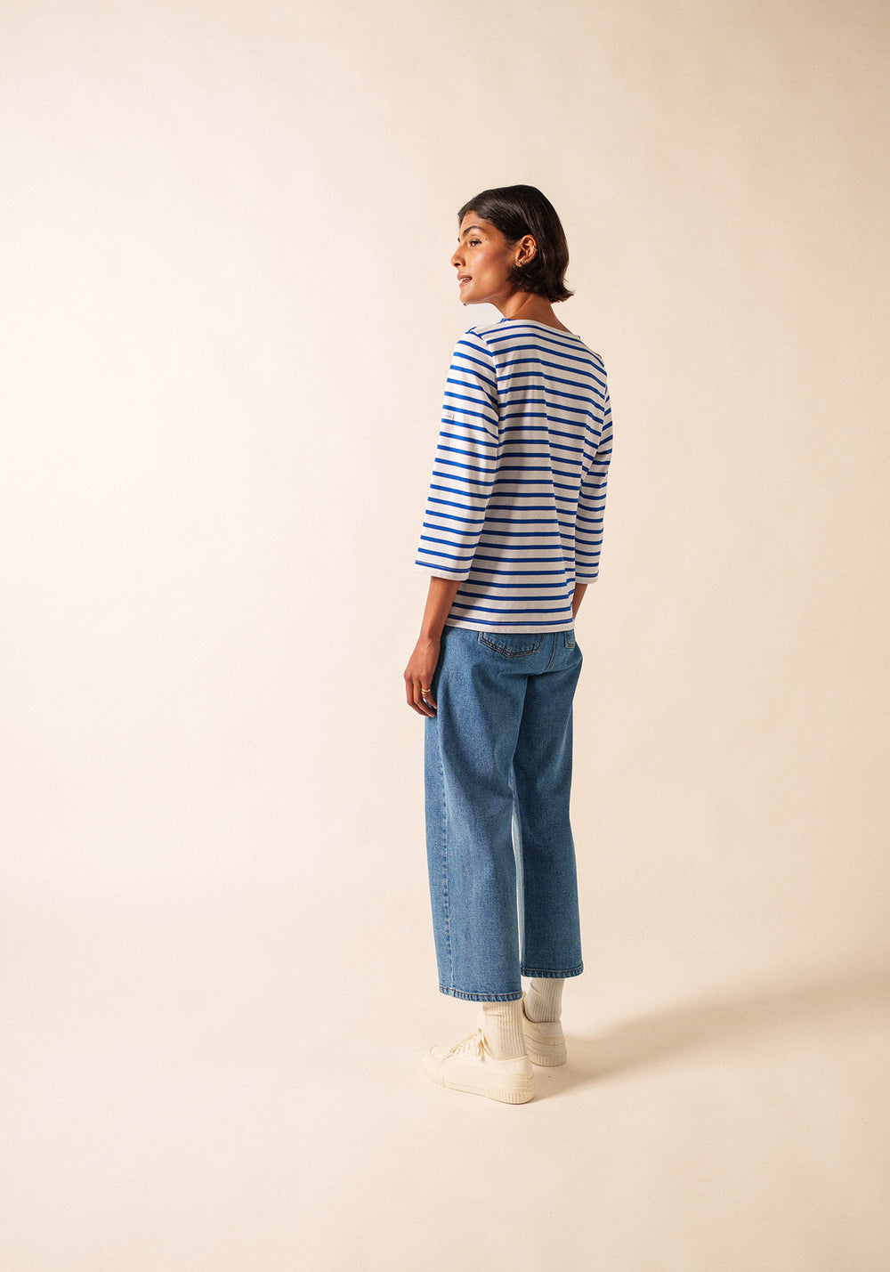 Camisa bretona Galathée (NEIGE/GITANE)