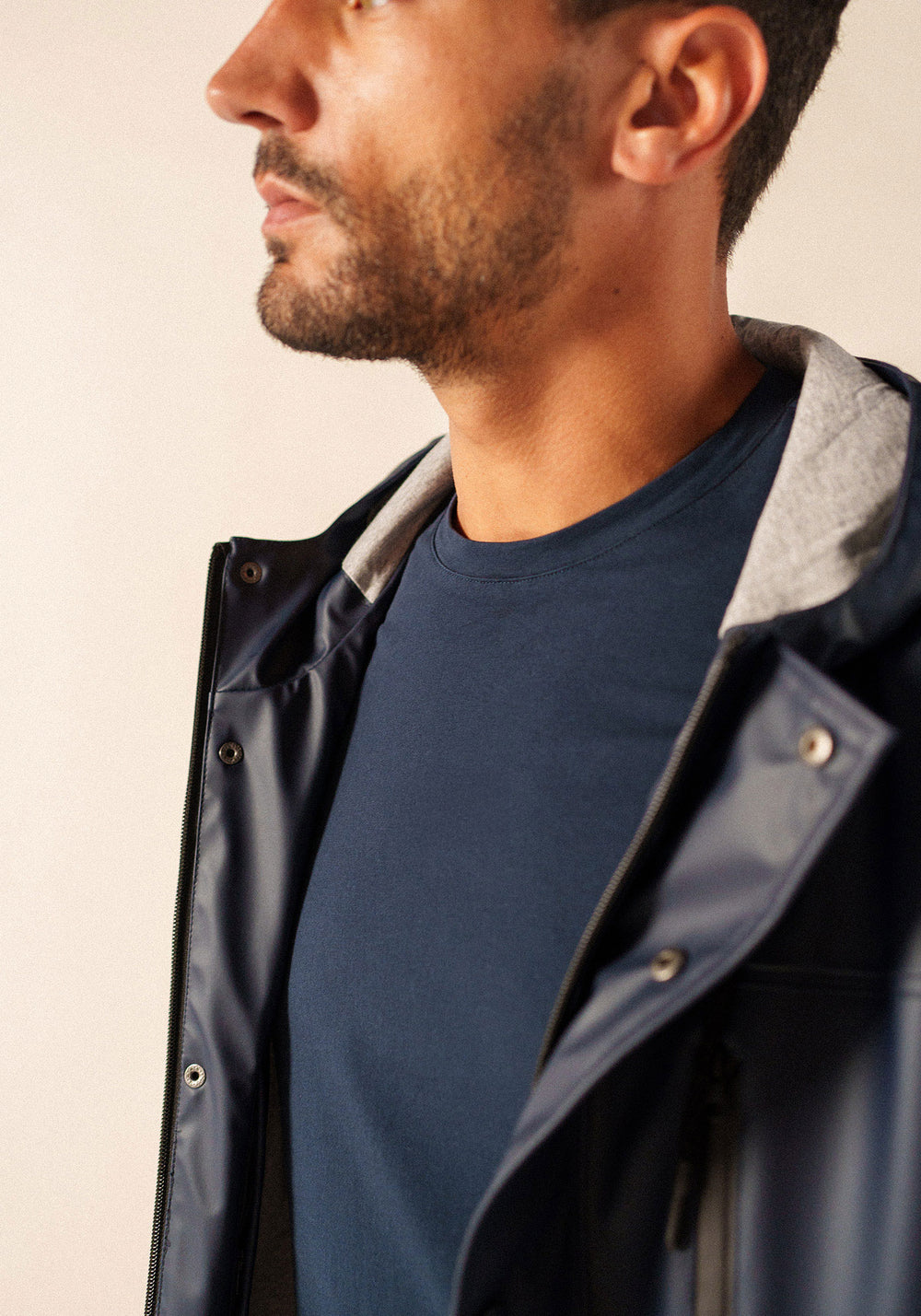 Impermeable St Hélio (AZUL MARINO)