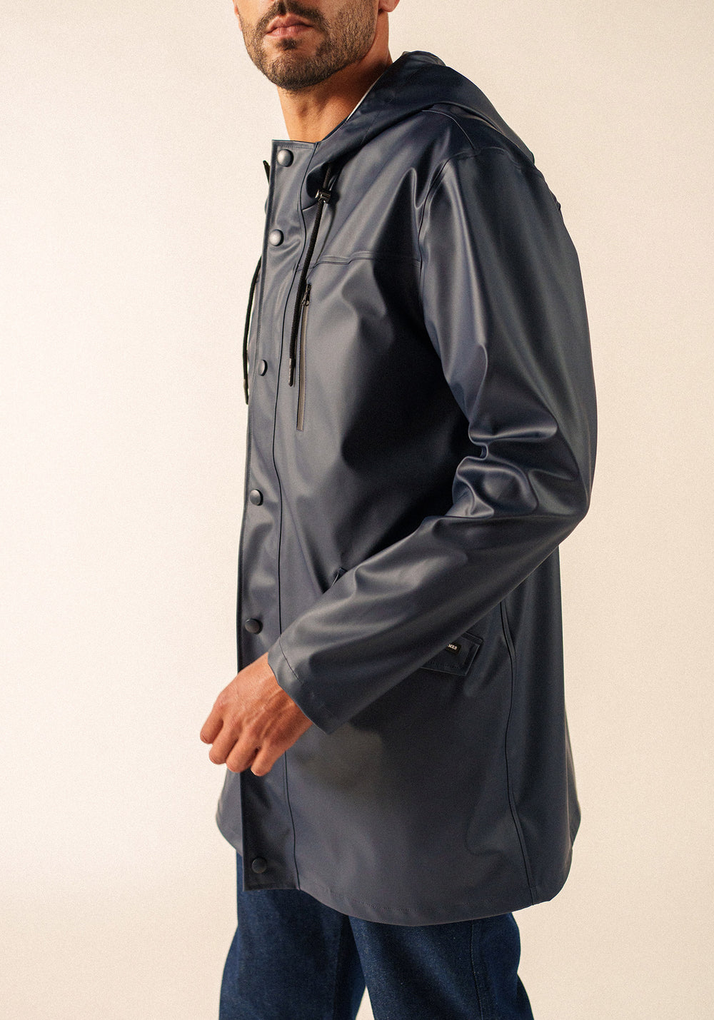 Impermeable St Hélio (AZUL MARINO)