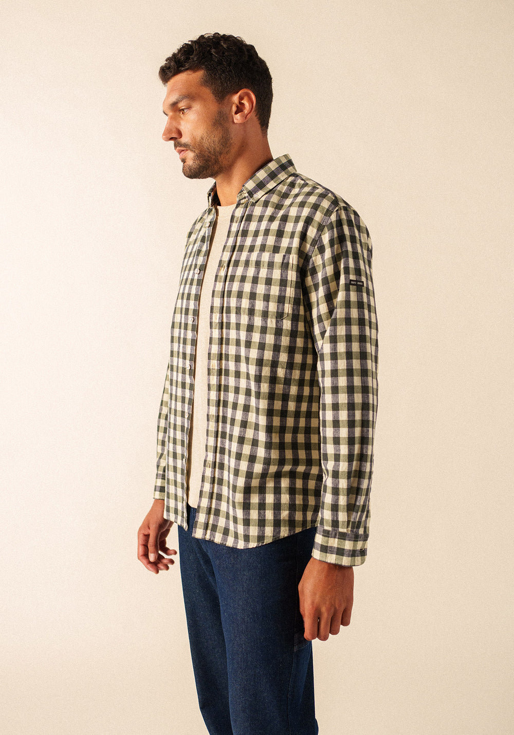 Camisa Jonathan (ALGUE/ECRU)