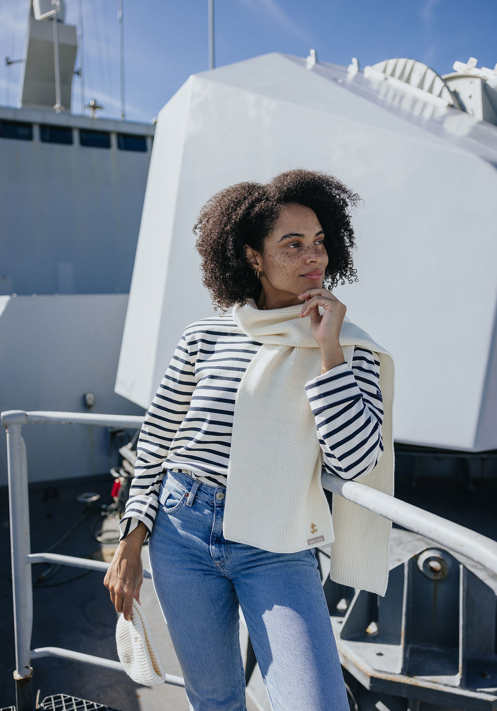 Bufanda Emerillon x Marina Nacional (ECUME)