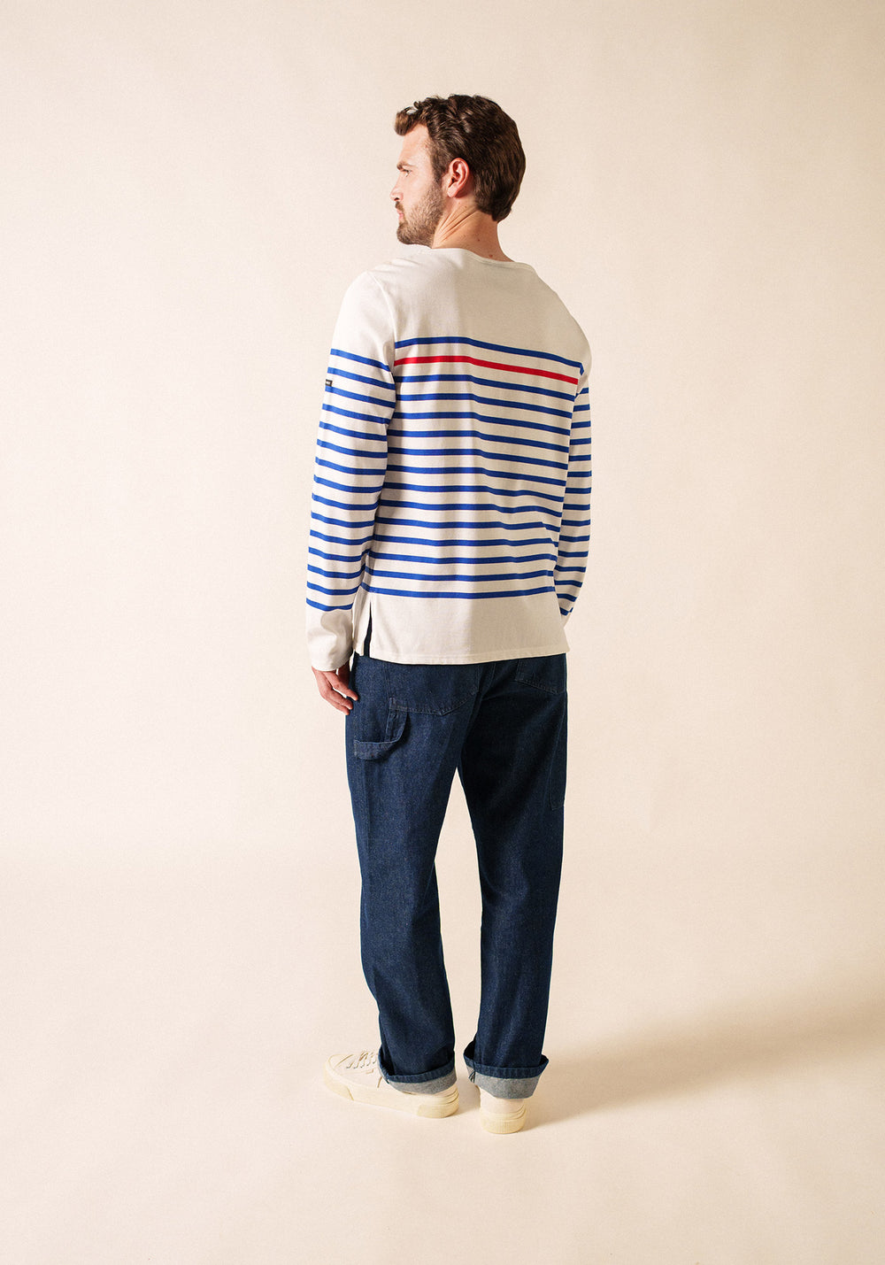 Camisa marinera con rayas rojas (NEIGE/GITANE/TULIPE)