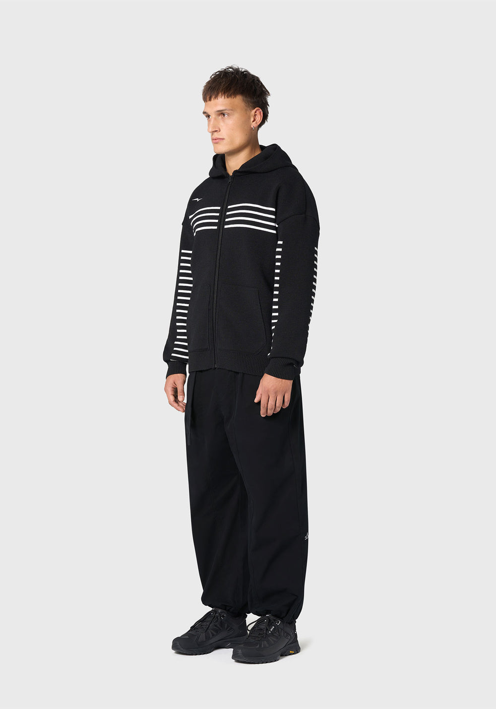 Sudadera con capucha Kobourg - SAINT JAMES x AVNIER (NOIR)