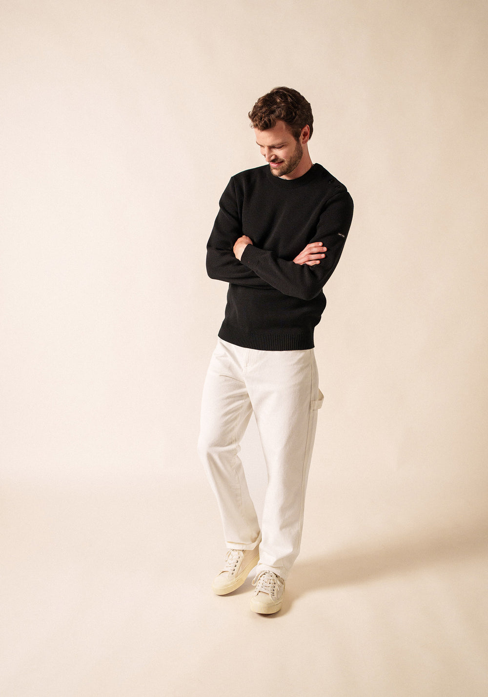 Jersey marinero Cancale (NOIR)