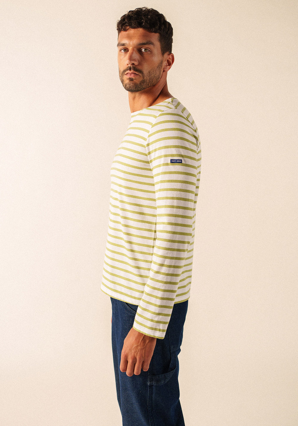 Camisa bretona Minquiers (NEIGE/OIL)