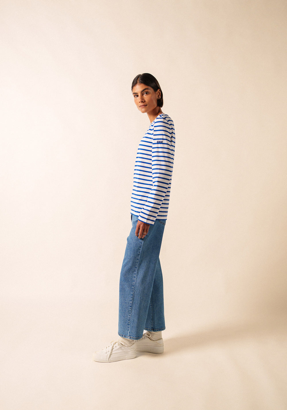 Camisa bretona Minquiers (NEIGE/GITANE)