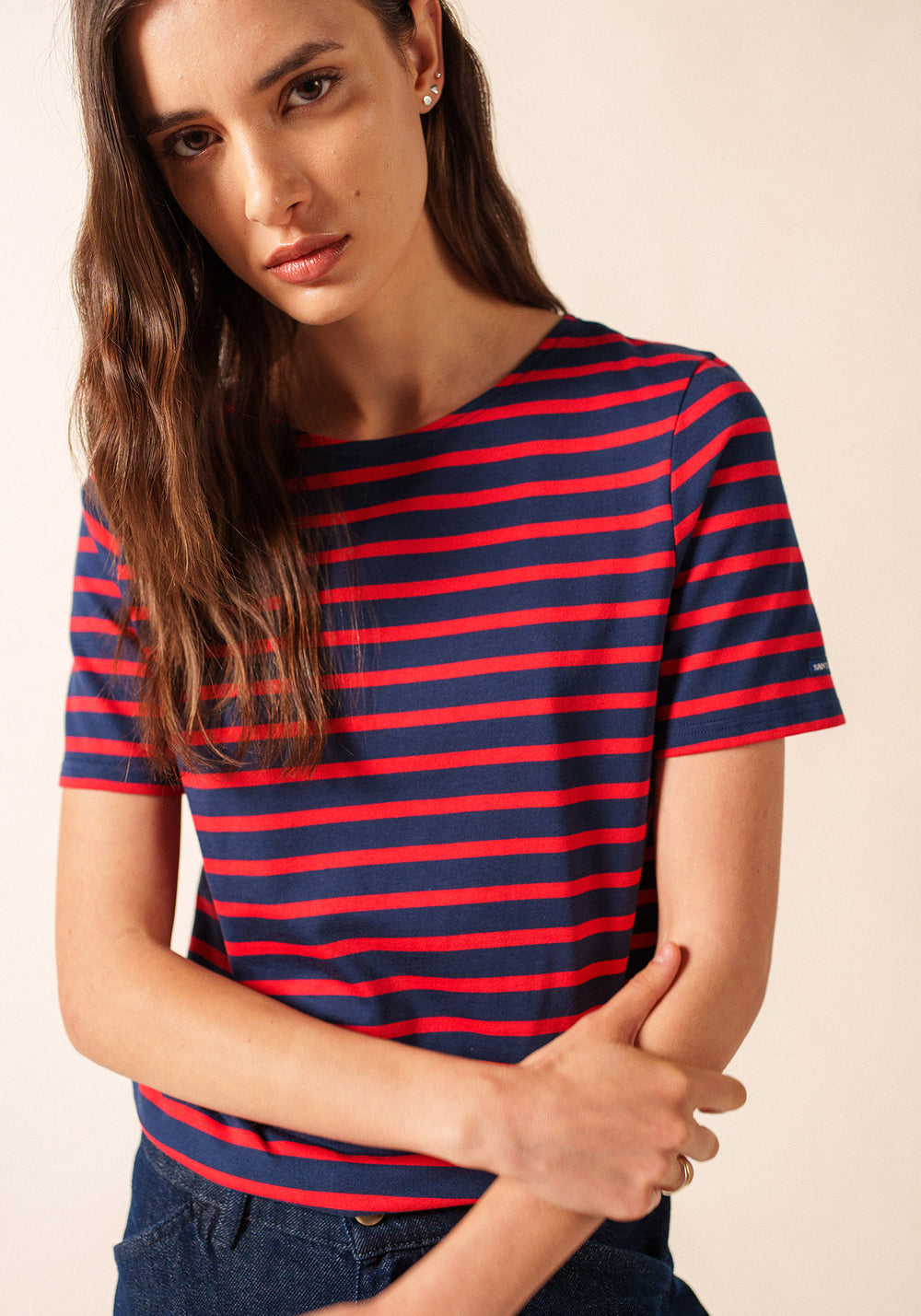 Camisa bretona levantina (MARINA/TULIPÁN)