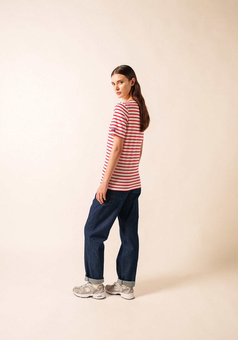 Camisa bretona levantina (NEIGE/TULIPE)