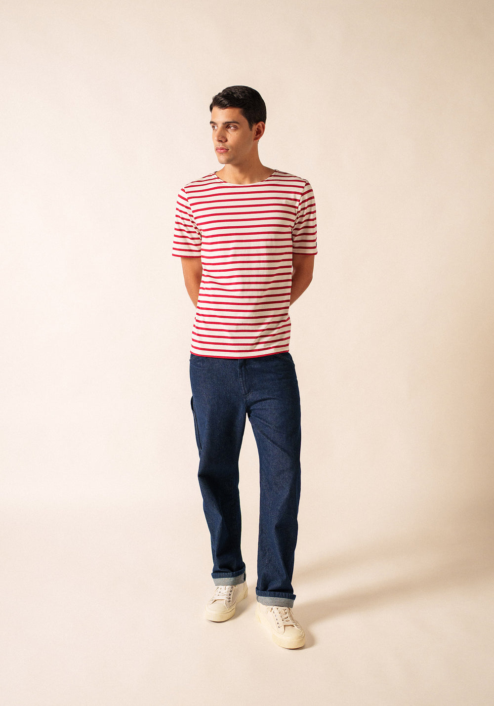 Camisa bretona levantina (ECRU/PERSAN)