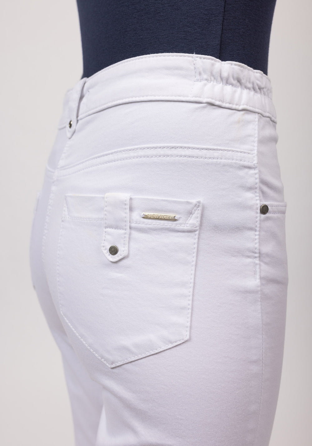 Pantalones Capri Elodie (BLANCO)