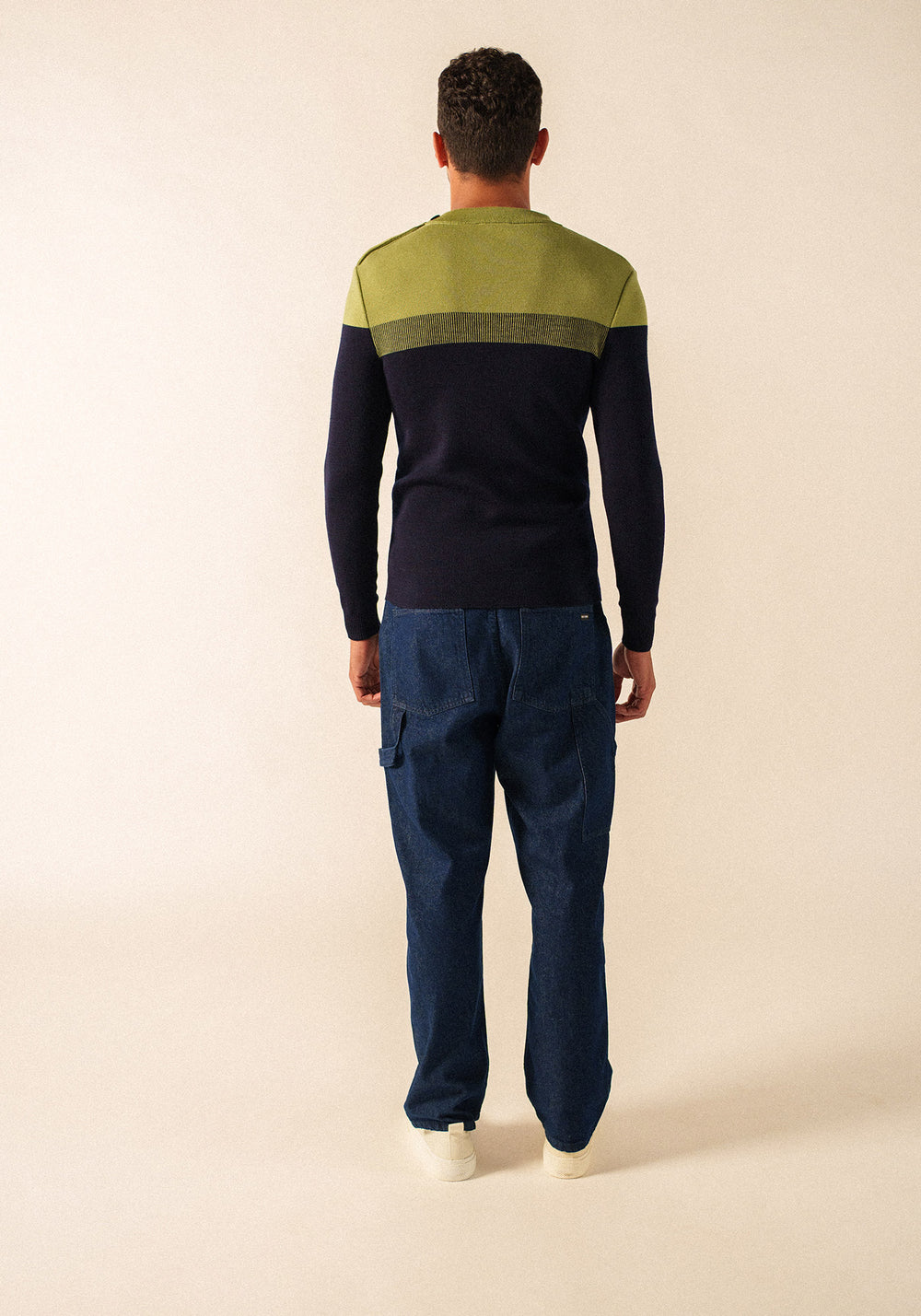 Jersey marinero bretón (MARINE/OIL)