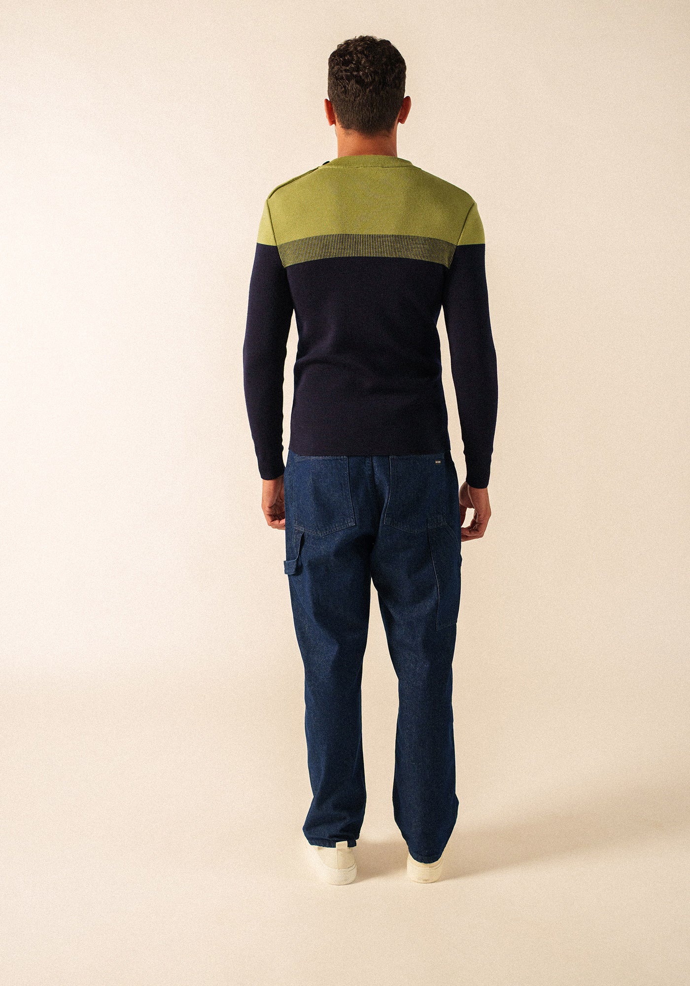 Jersey marinero bretón (MARINE/OIL)