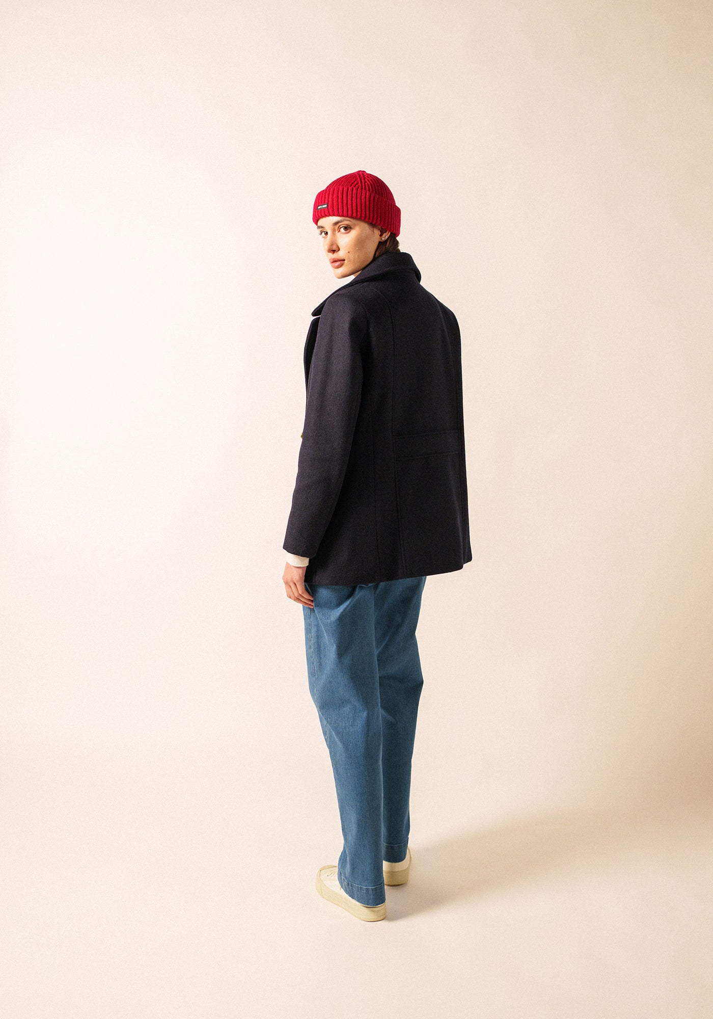 Chaqueta marinera Voilure (AZUL MARINO)