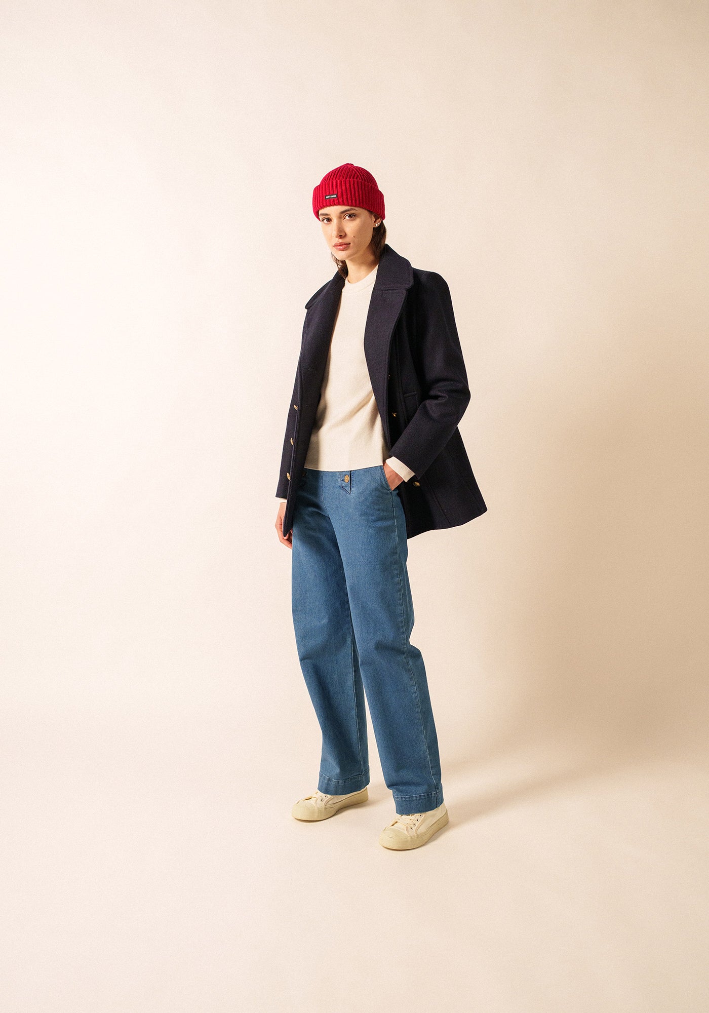 Chaqueta marinera Voilure (AZUL MARINO)