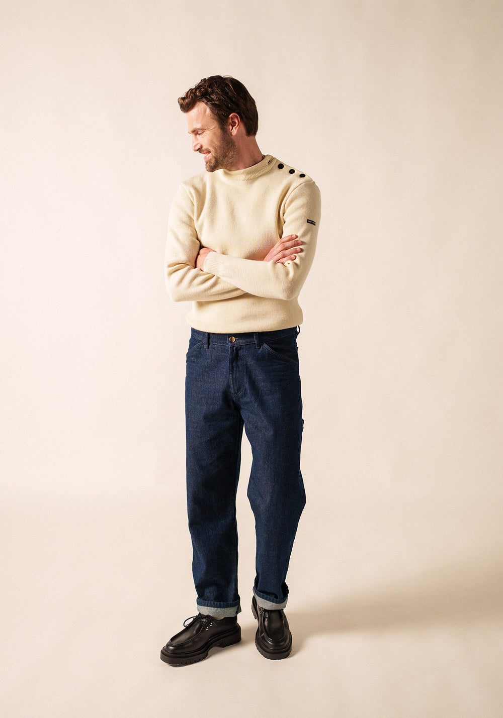 Jersey marinero Matelot (ECRU)