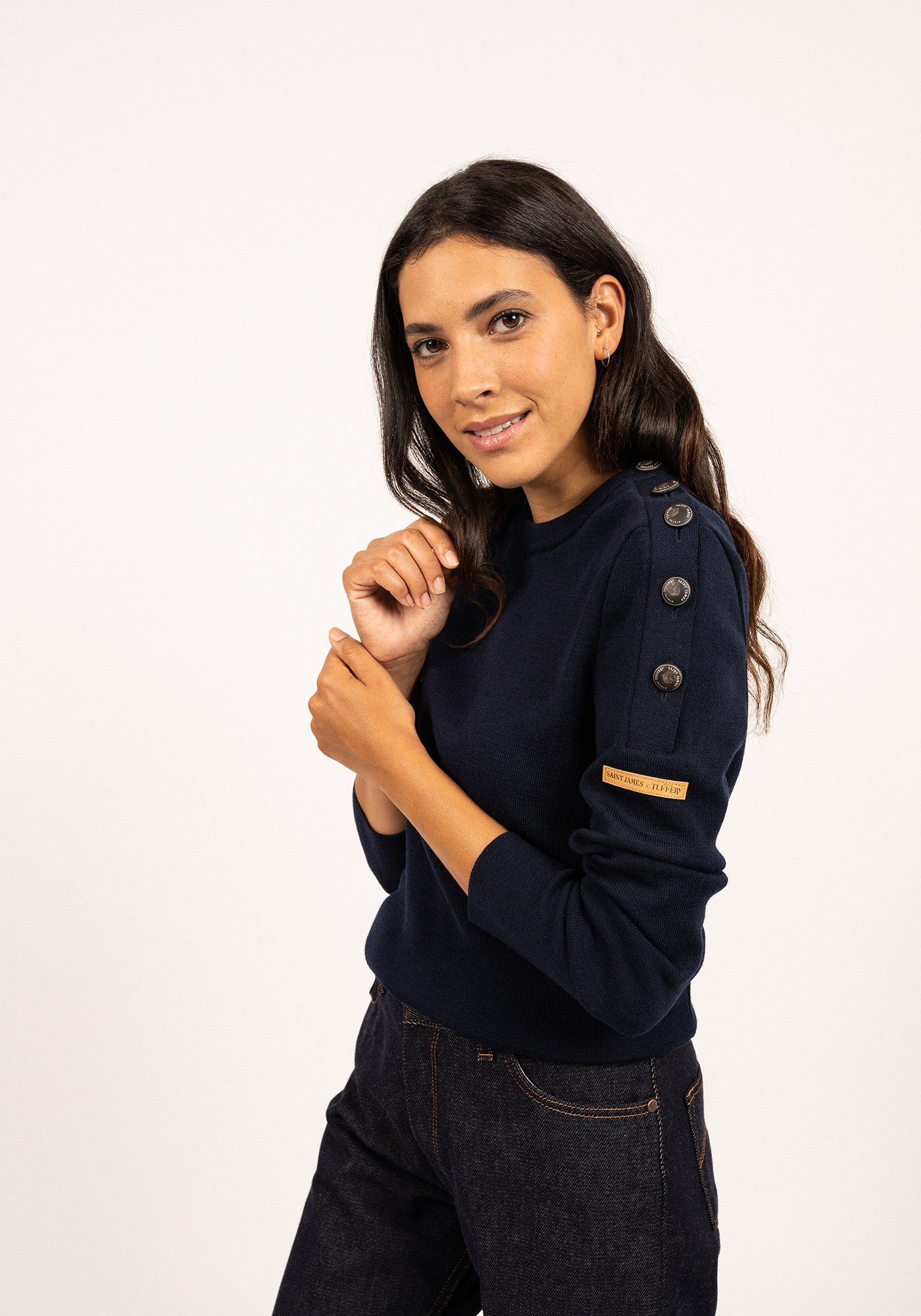 Transmisión jumper x Atelier Tuffery (MARINE)