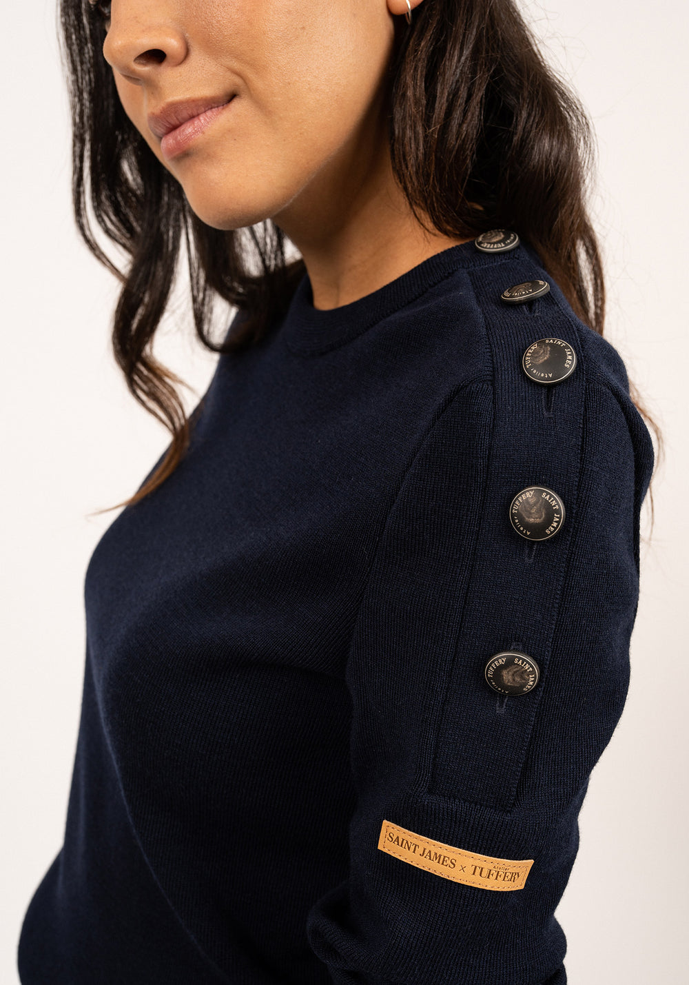 Transmisión jumper x Atelier Tuffery (MARINE)