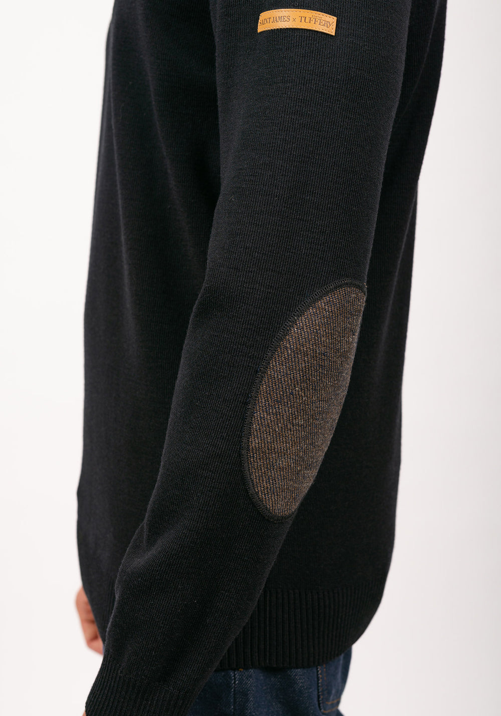 Jersey marinero Patrimoine con codos - SAINT JAMES x Atelier Tuffery (MARINE)