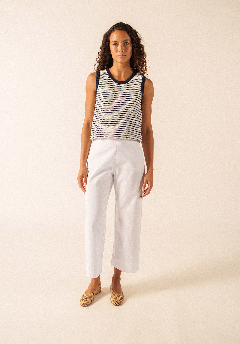 Pantalones Chiara (BLANC)