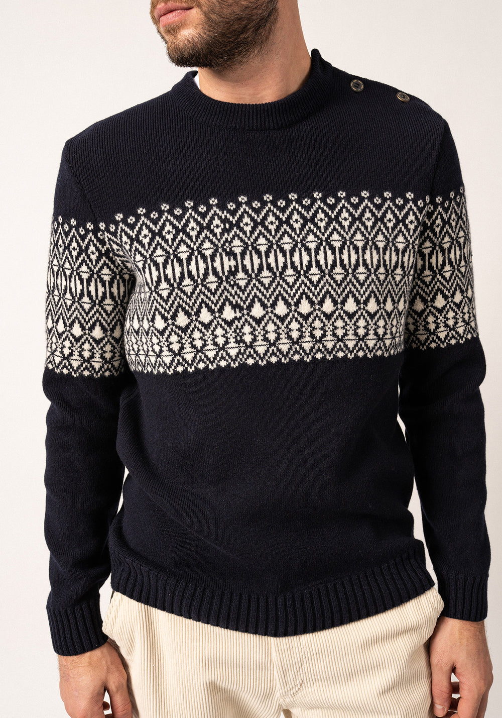 Jersey marinero Cancale Escapade (NAVY/ECUME)