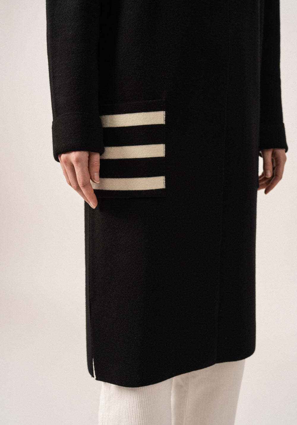 Cárdigan Cirrus x Isabelle Ballu (NOIR/ECUME)