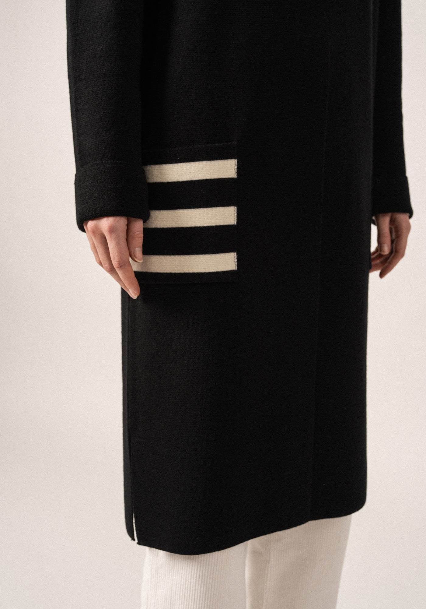 Cárdigan Cirrus x Isabelle Ballu (NOIR/ECUME)