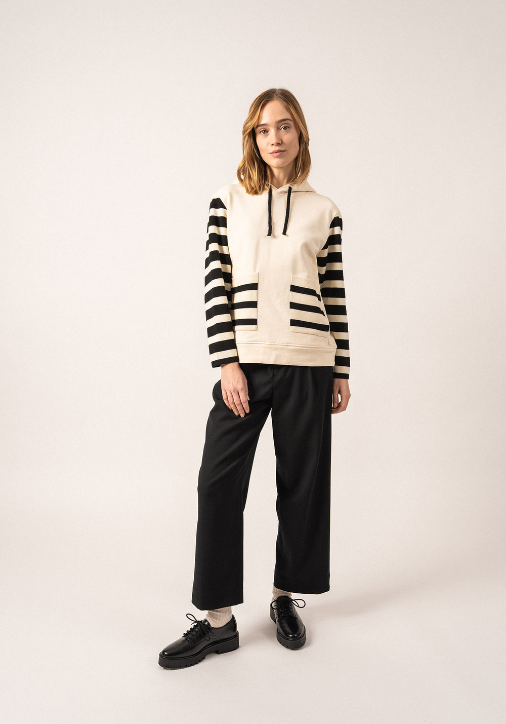 Sudadera Blizzard x Isabelle Ballu (ECUME/NOIR)