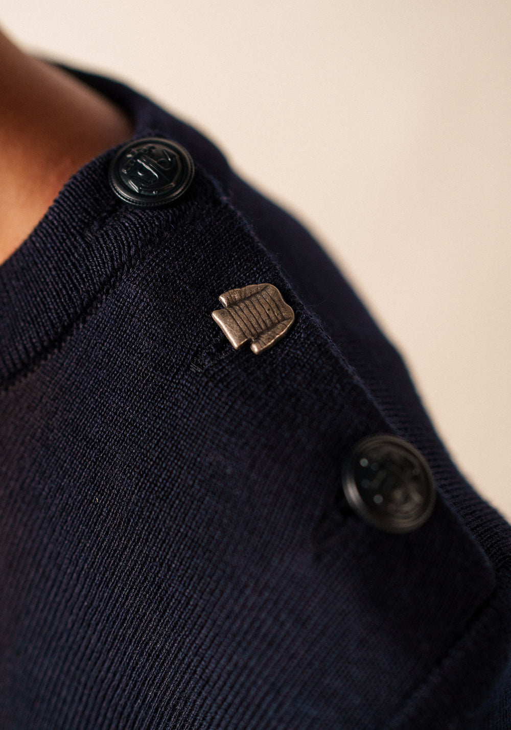 Jersey marinero Brégançon (NAVY/ECUME)