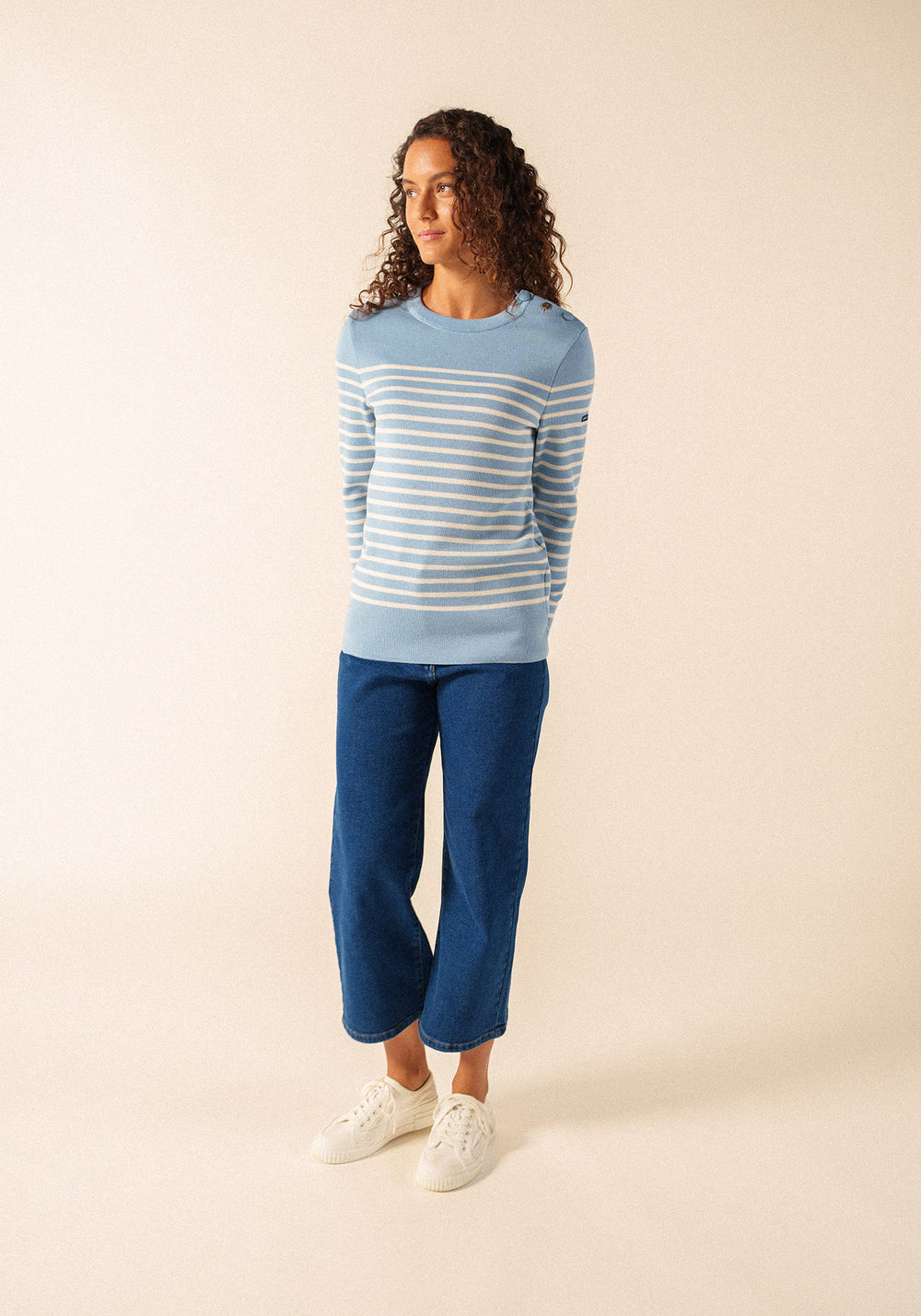 Jersey marinero Brégançon (NUANCE/BLANC)