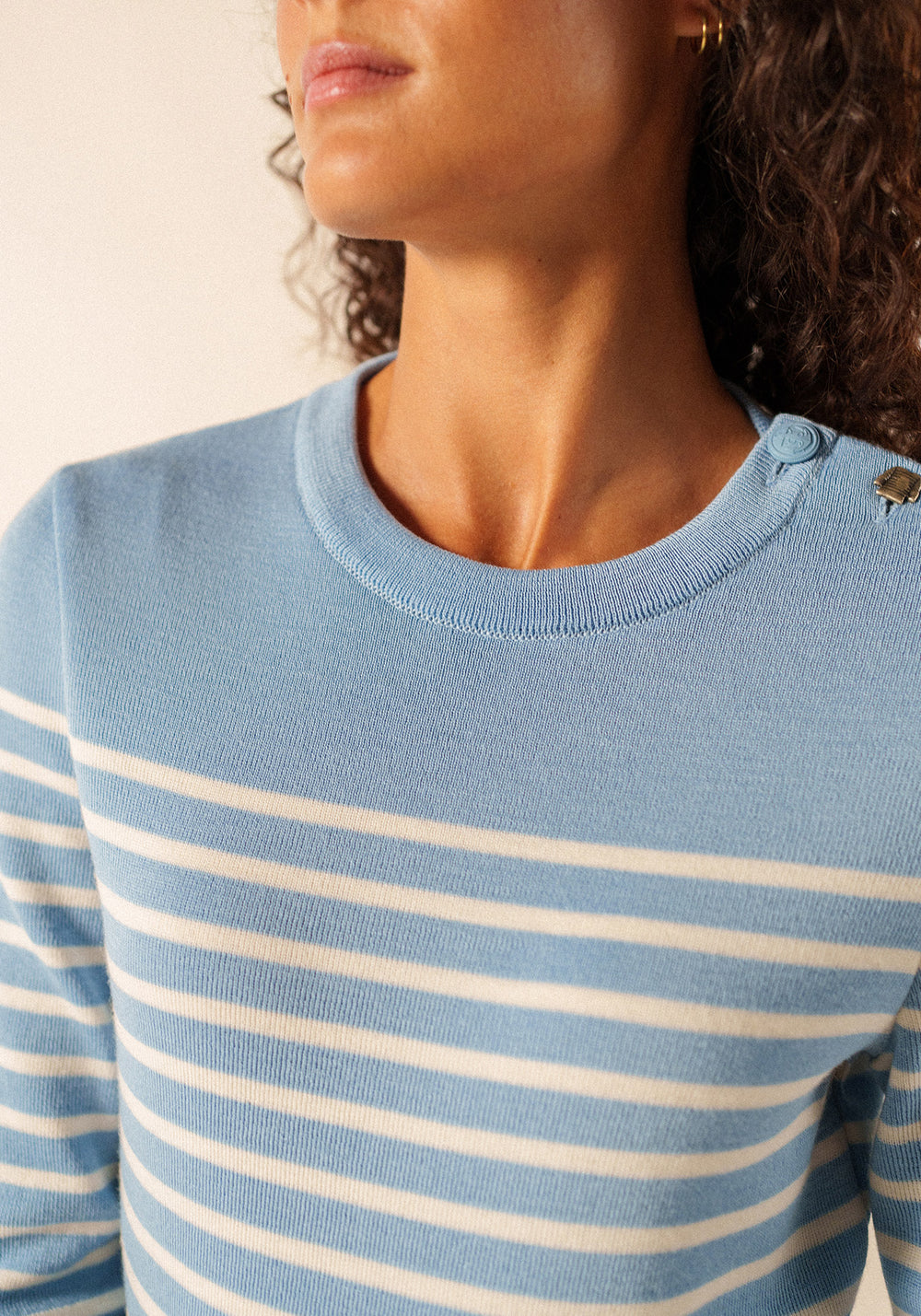 Jersey marinero Brégançon (NUANCE/BLANC)