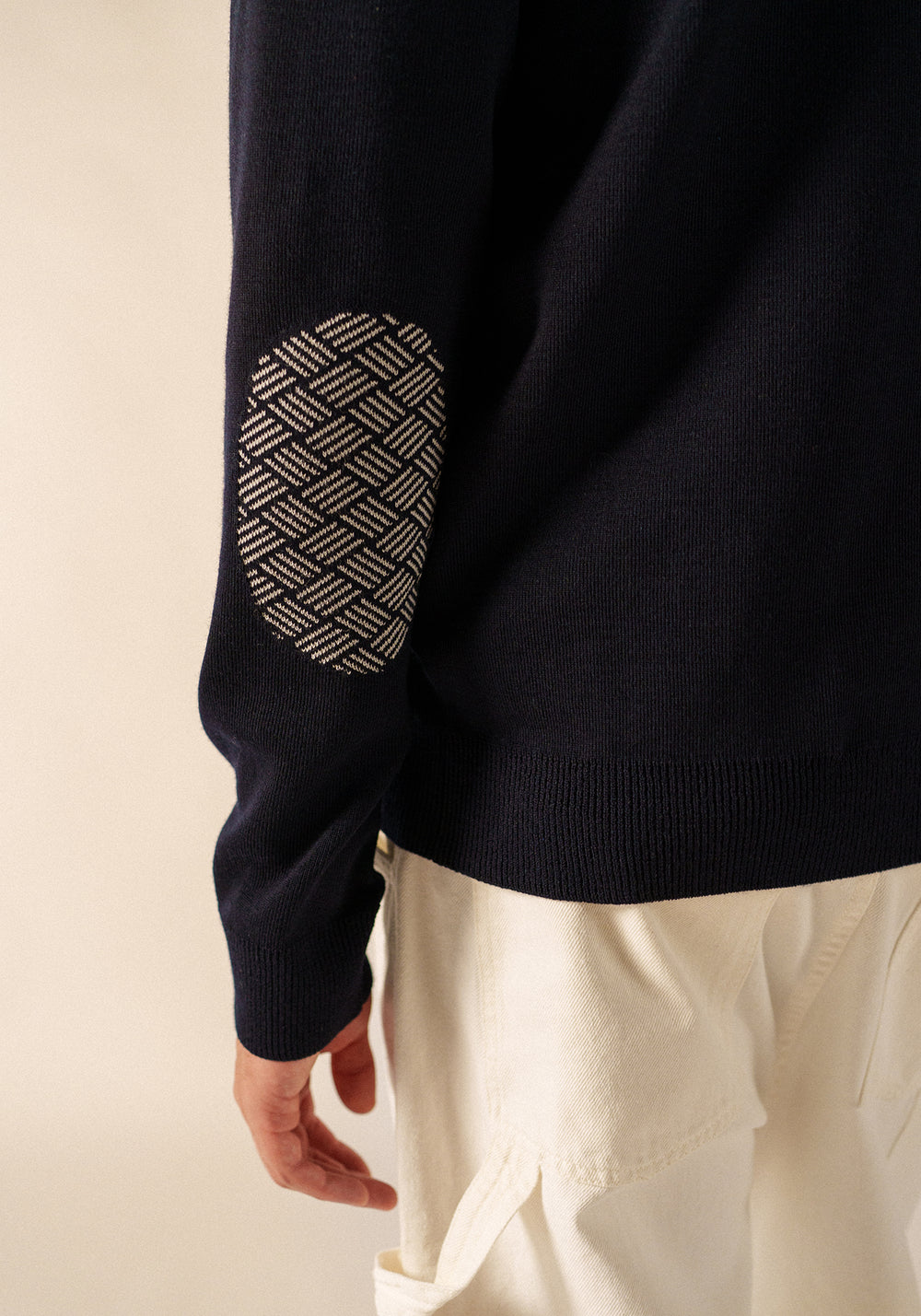 Rebeca con cremallera Equipage (AZUL MARINO)