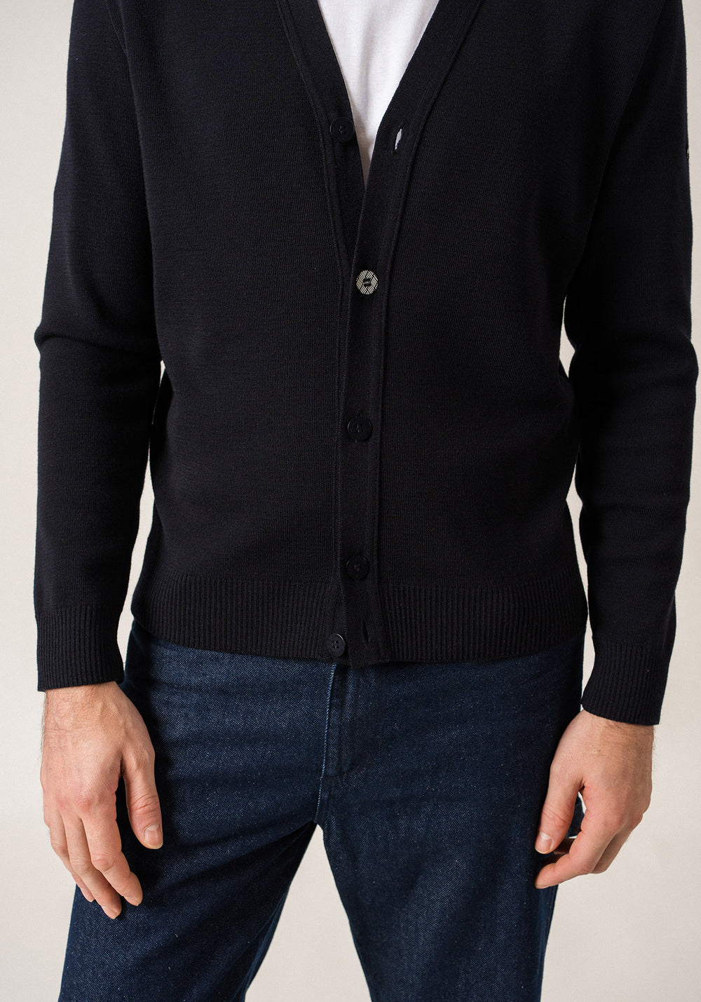 Cardigan Equipage (AZUL MARINO/ECUME)