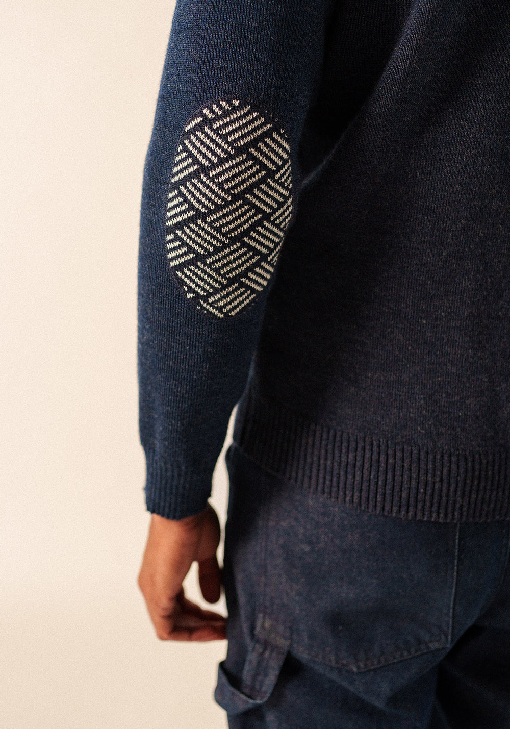 Jersey marinero Cancale Equipage (AZUL MARINO/ECRU)