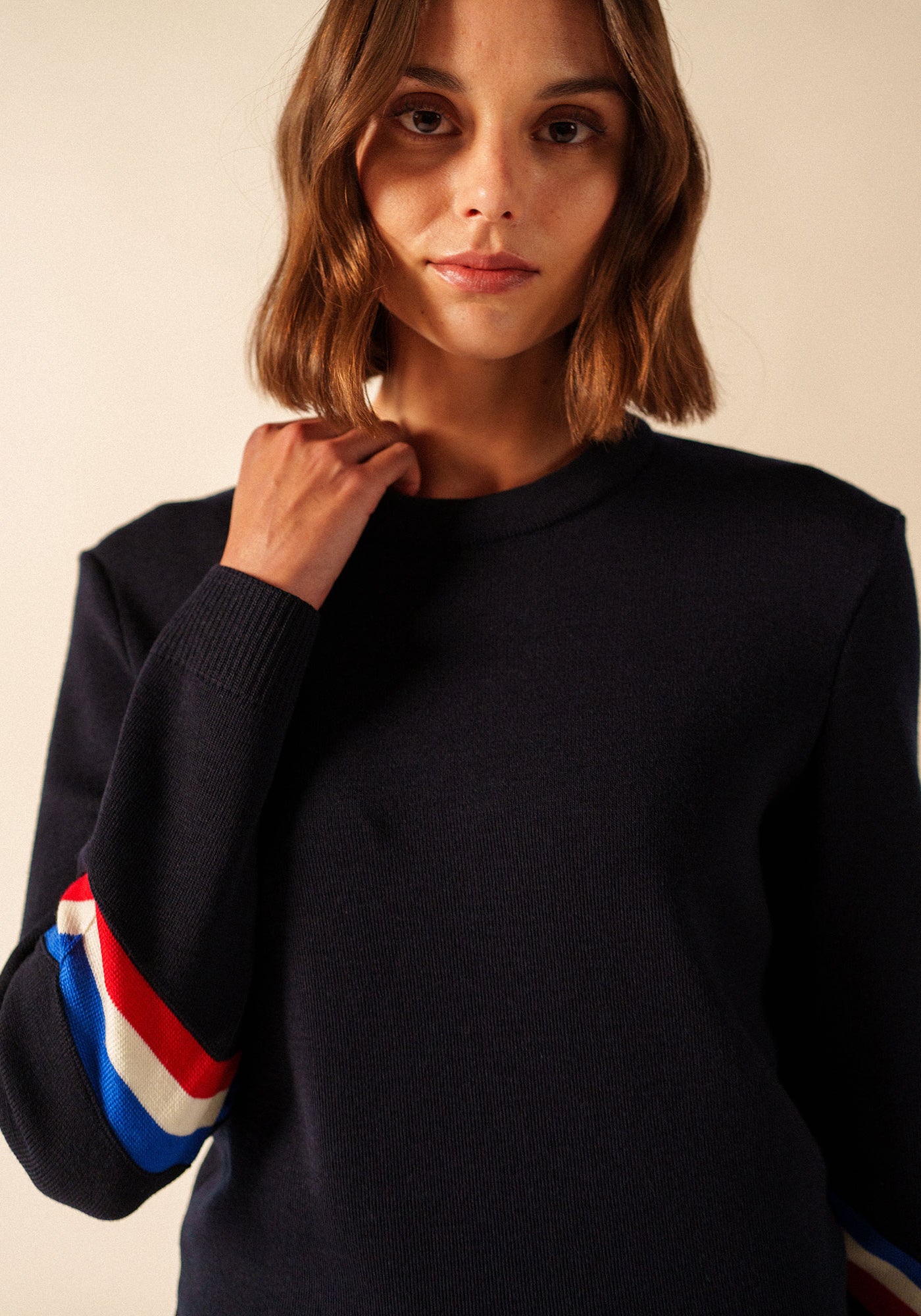 Jersey Mondiovision x l'Elysée (NAVY/MULTICO)