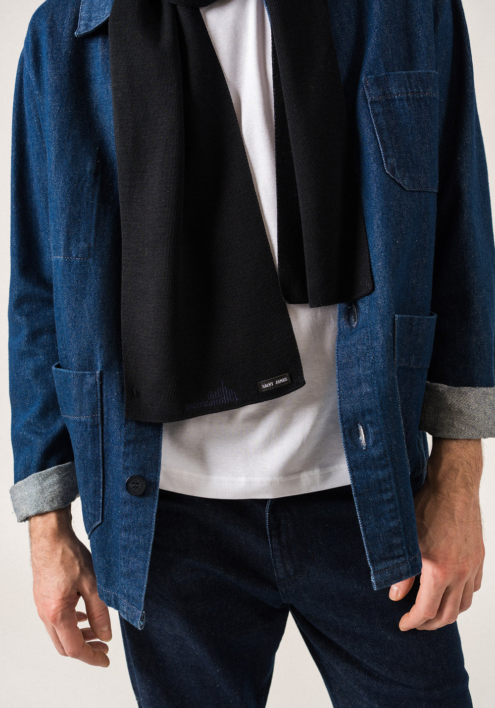 Bufanda x Le Mont Saint-Michel (AZUL MARINO)