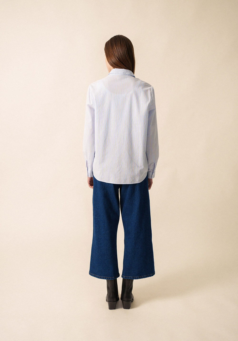 Camisa Léna (BLANCO/CIELO)