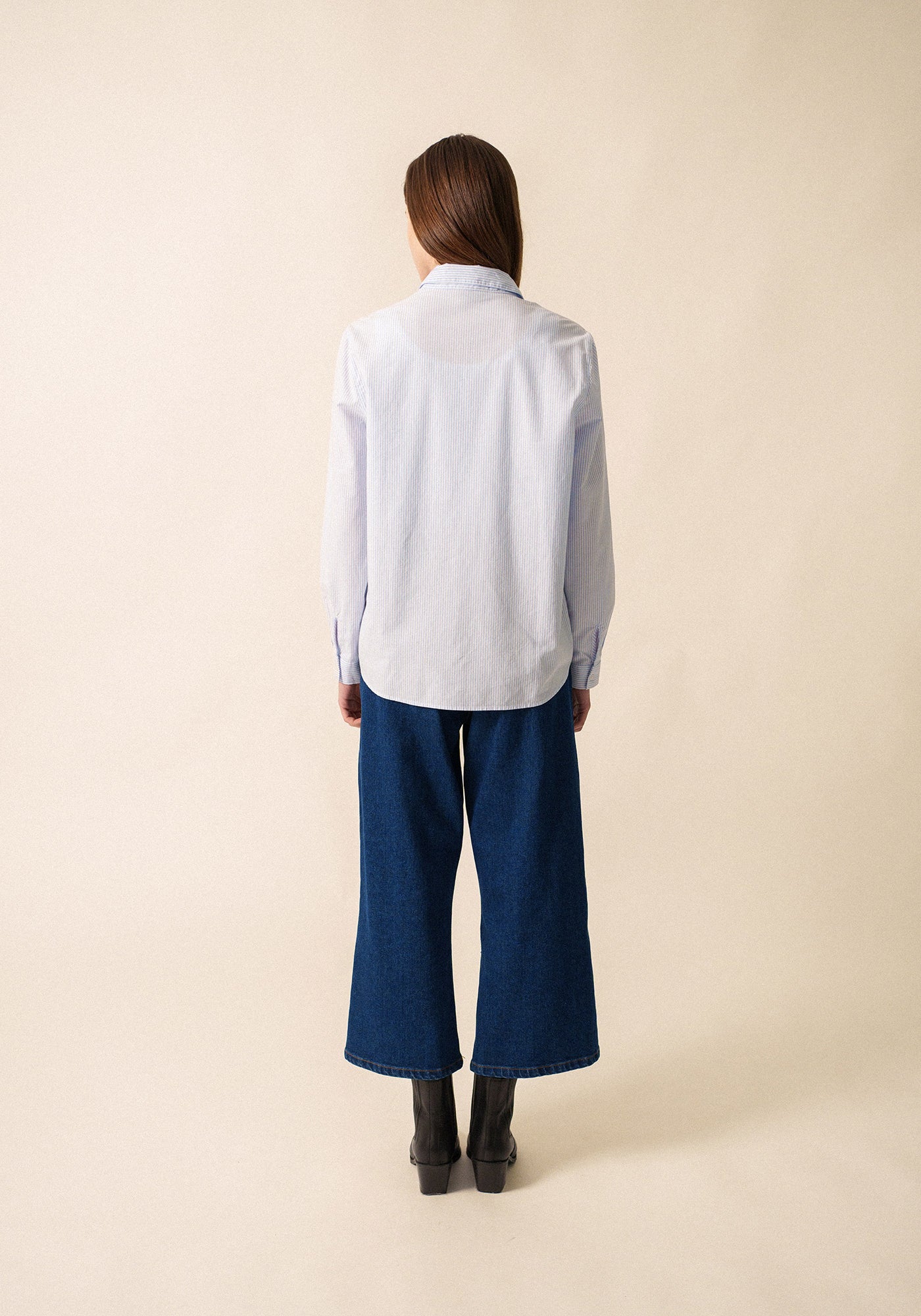 Camisa Léna (BLANCO/CIELO)