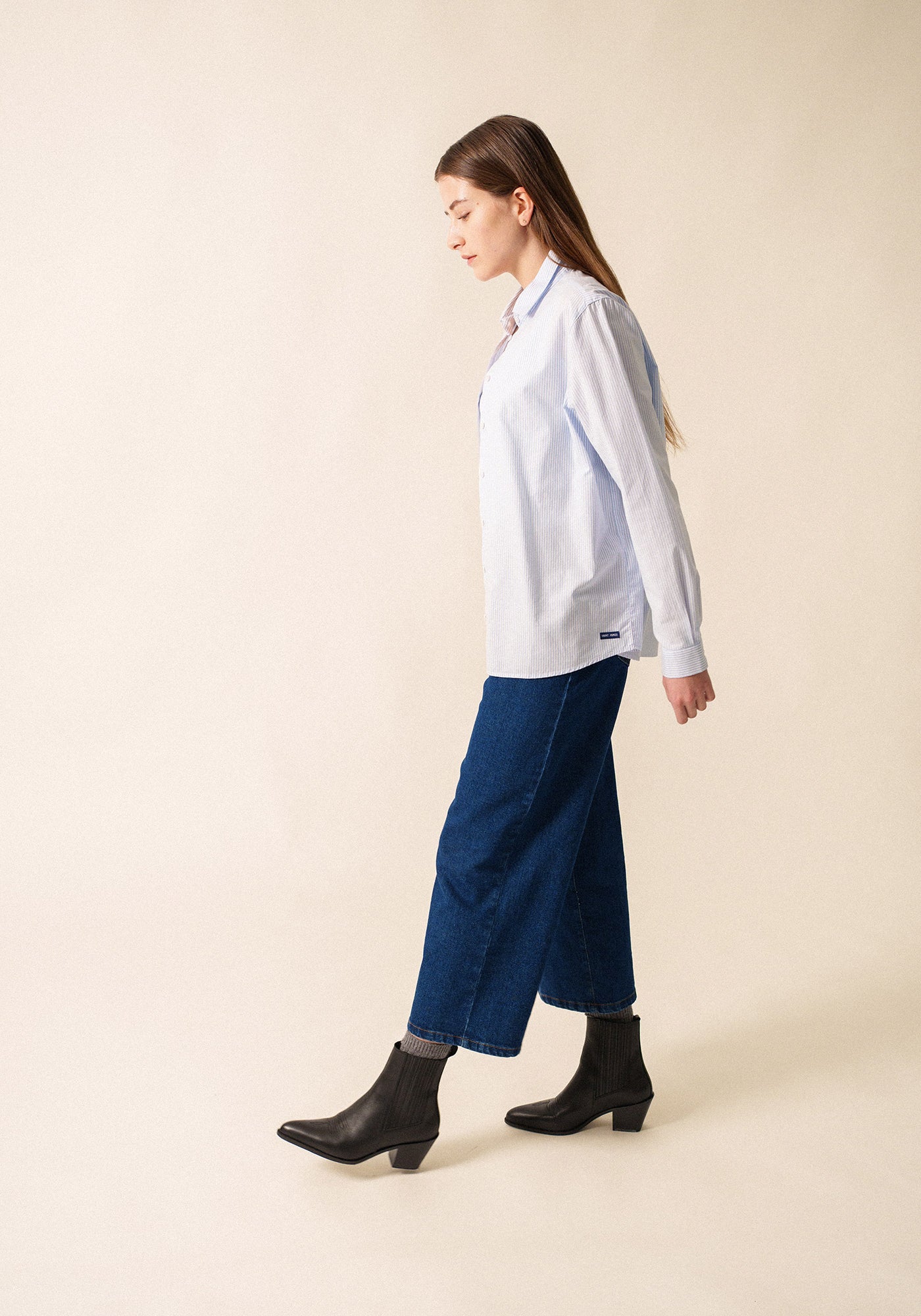 Camisa Léna (BLANCO/CIELO)