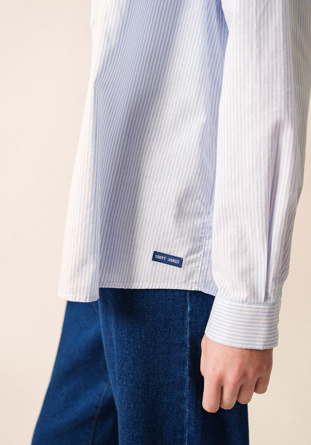 Camisa Léna (BLANCO/CIELO)