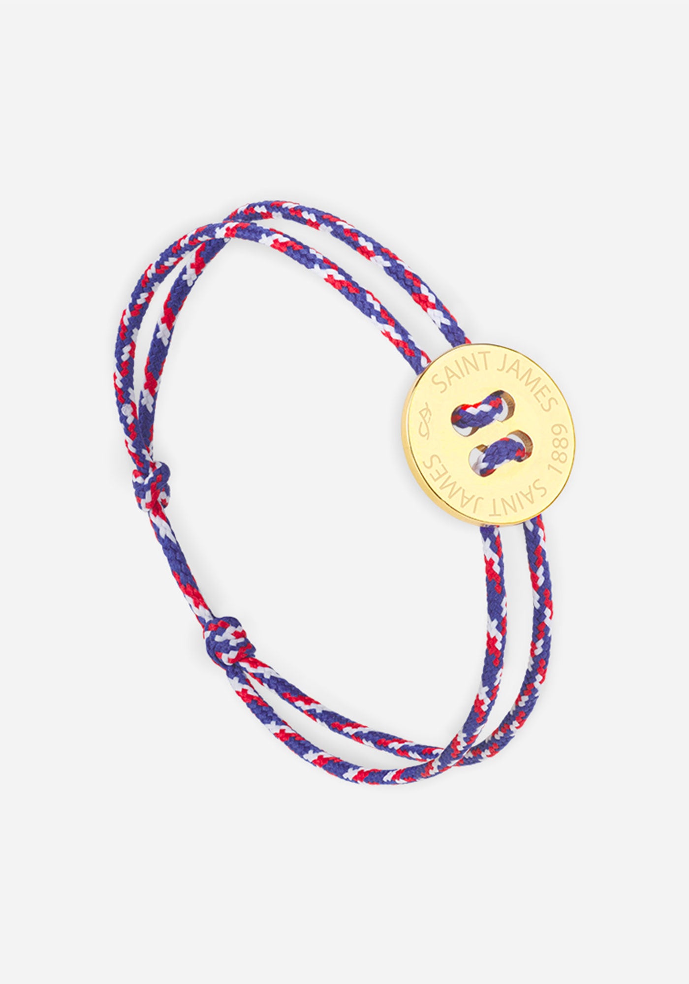 Pulsera con botones x Le Vent à la Française (ORO/TRICOLORE)