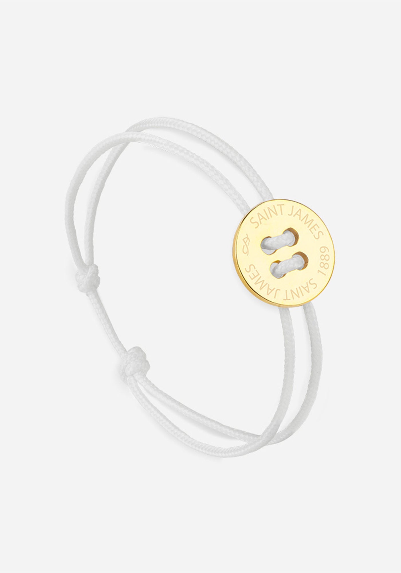 Pulsera con botones x Le Vent à la Française (ORO/BLANCO)
