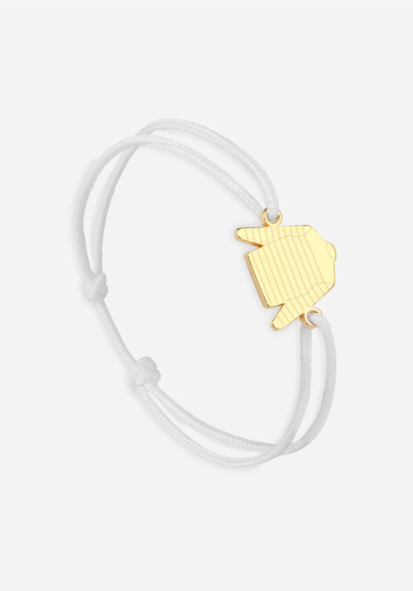 Pulsera camisa Bretin x Le Vent à la Française (OR/BLANC)
