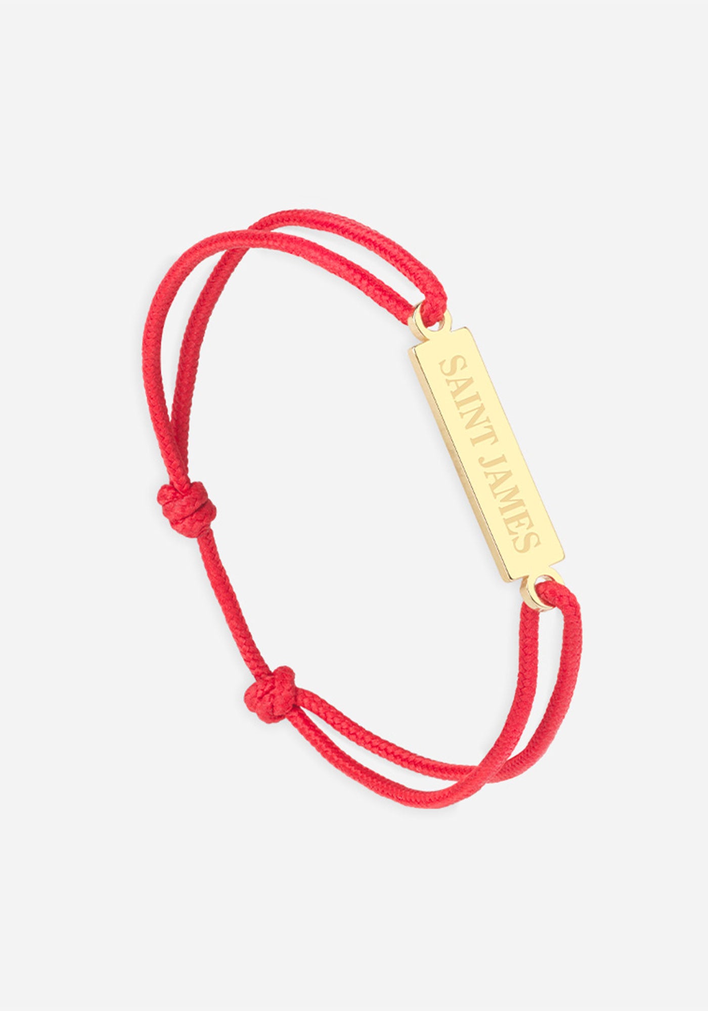 Pulsera con logotipo x Le Vent à la Française (ORO/ROJO)
