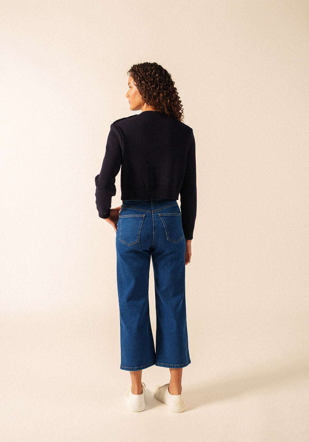 Jersey corto Cancale (AZUL MARINO)