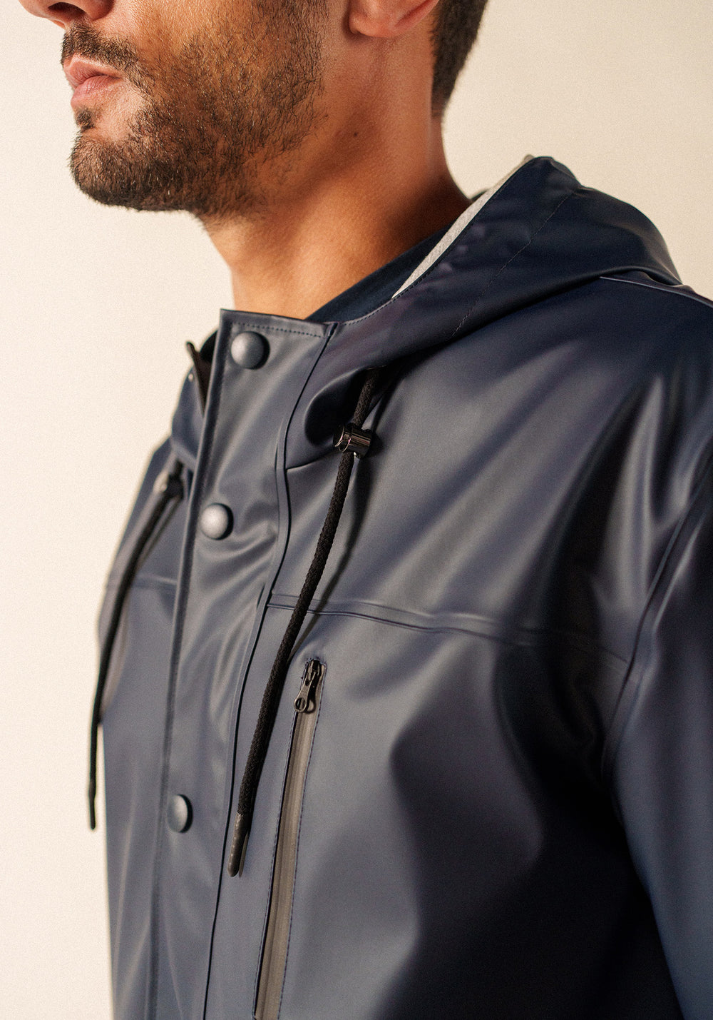 Impermeable St Hélio (AZUL MARINO)