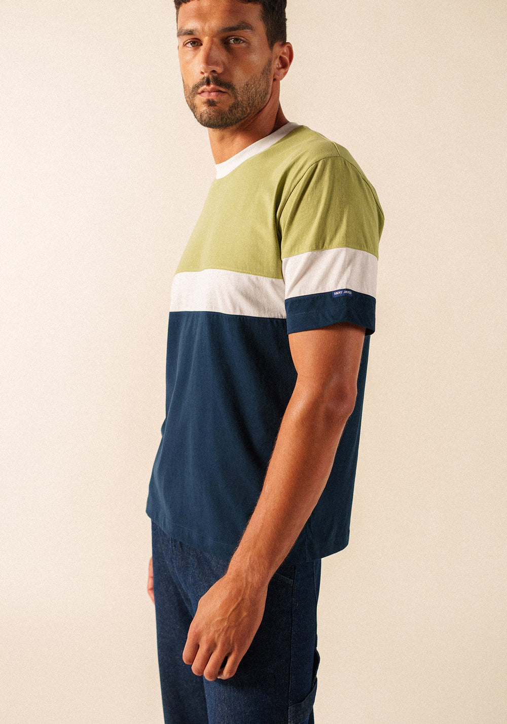 Camiseta Peyo (PETRÓLEO/MARINA)